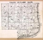 Le Claire Township, Island City, Argo, Mississippi River, Smith's Island, Scott County 1923